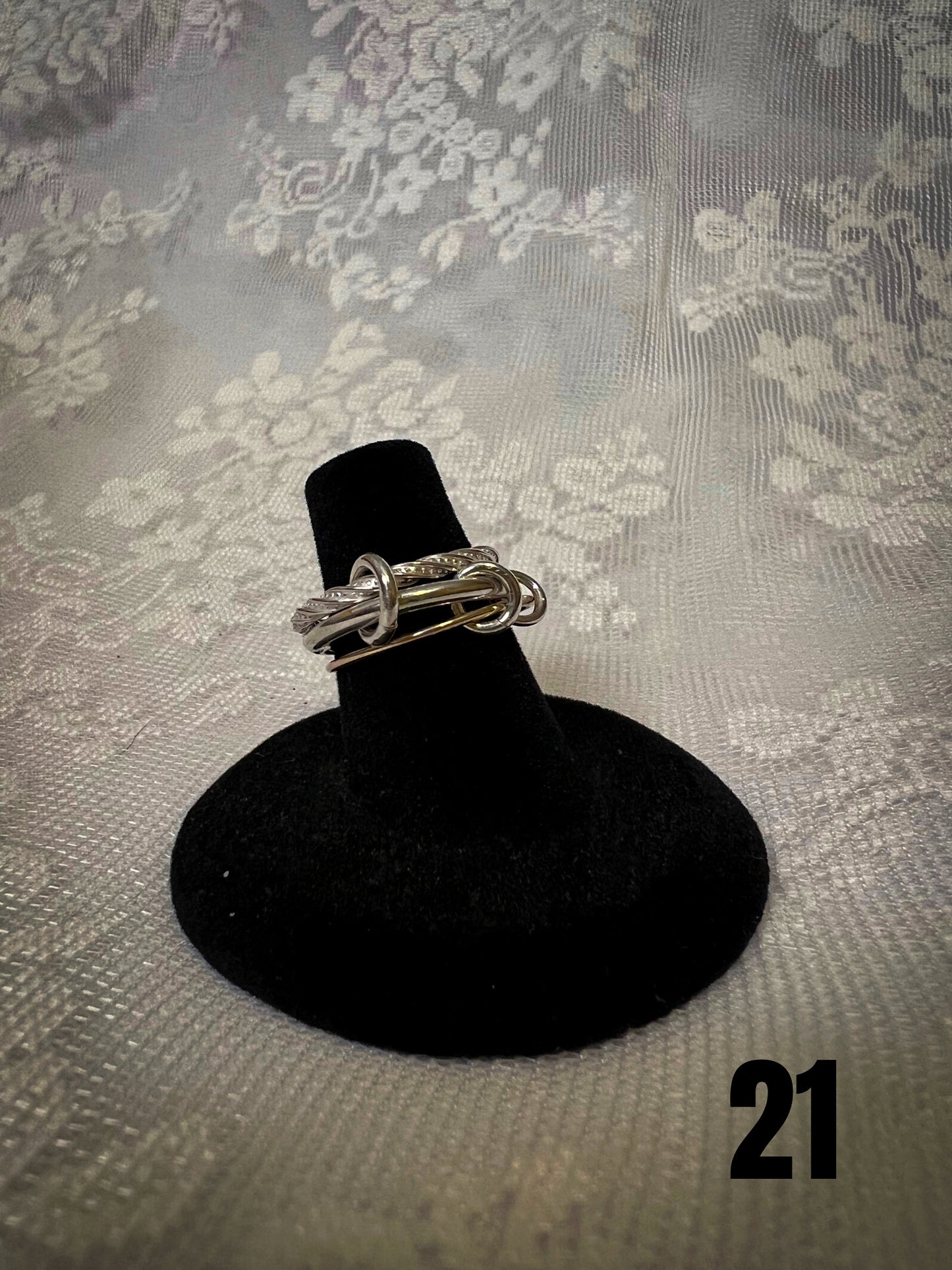 Triple stack rings
