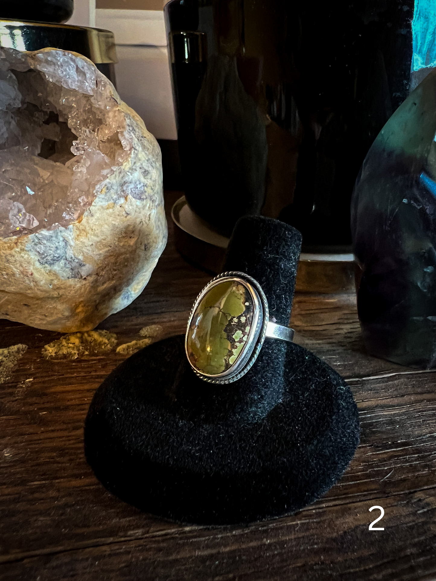 Oval - Mixed Turquoise Ring