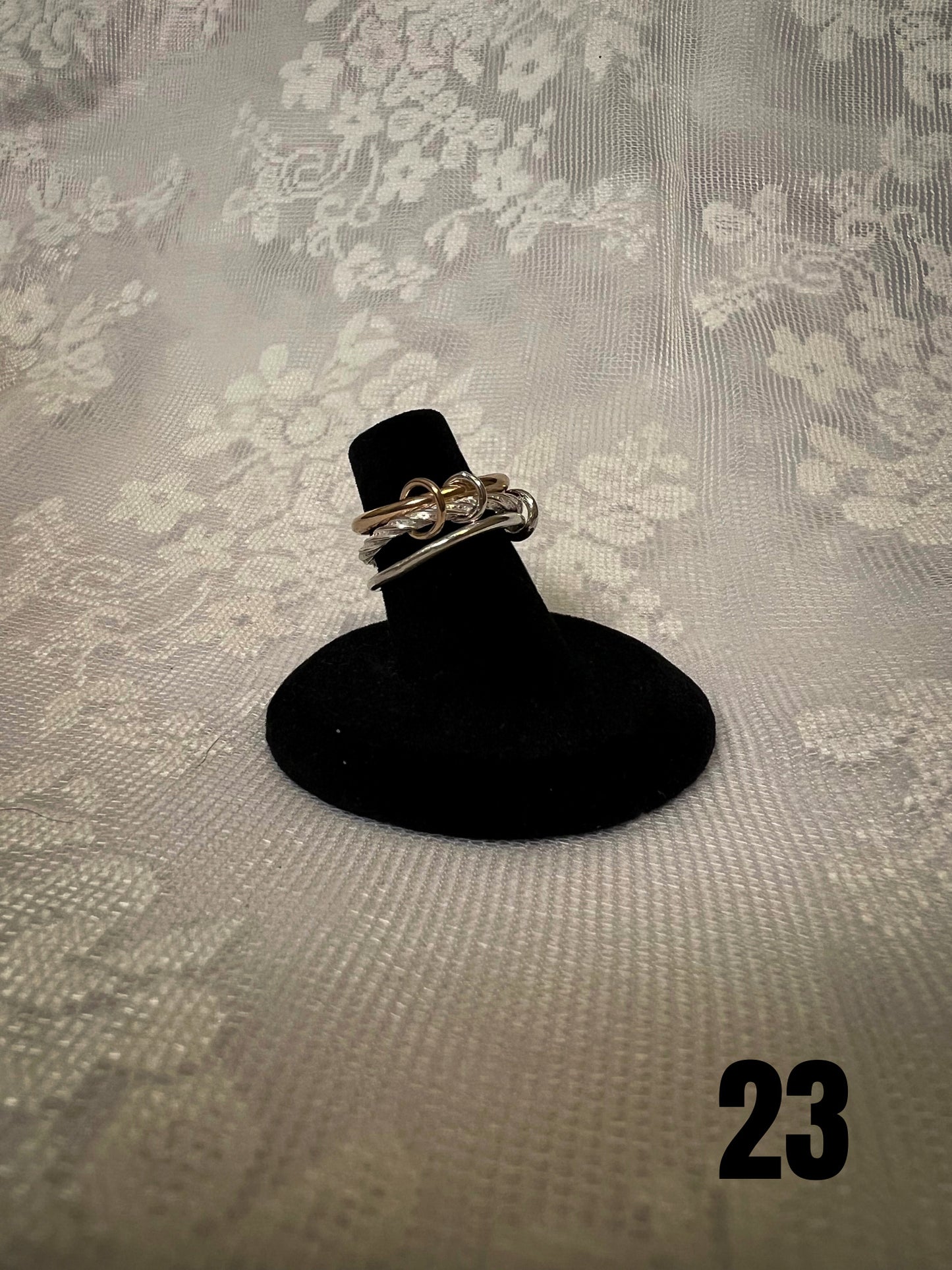 Triple stack rings