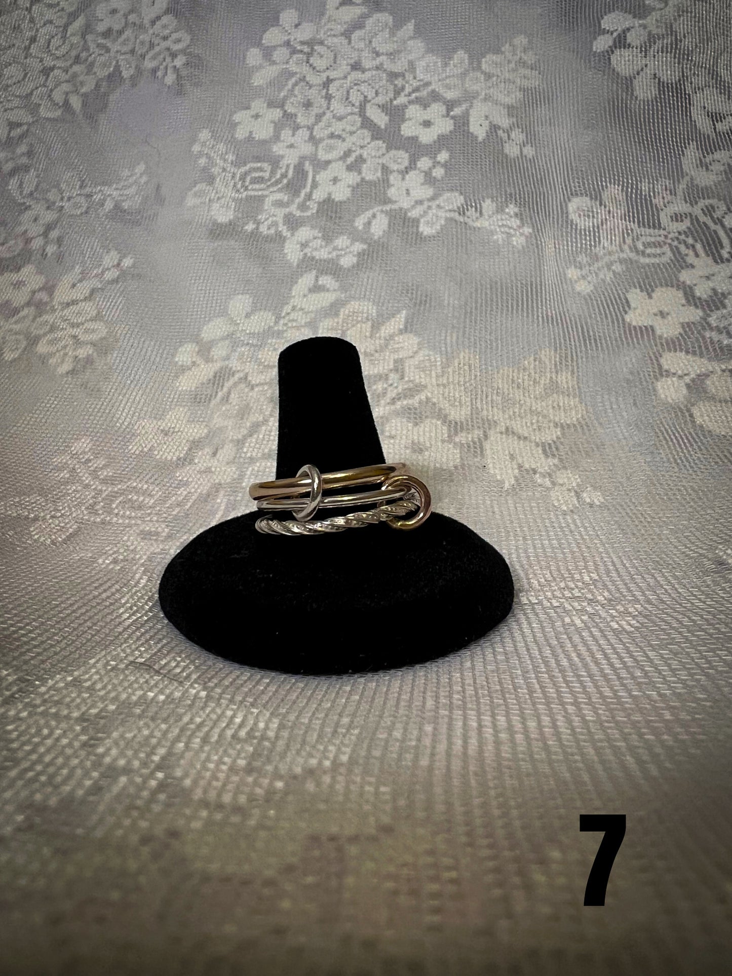 Triple stack rings
