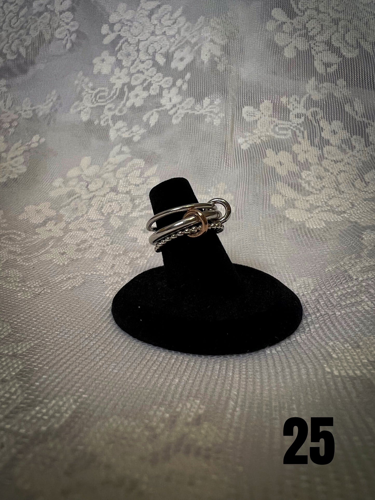 Triple stack rings