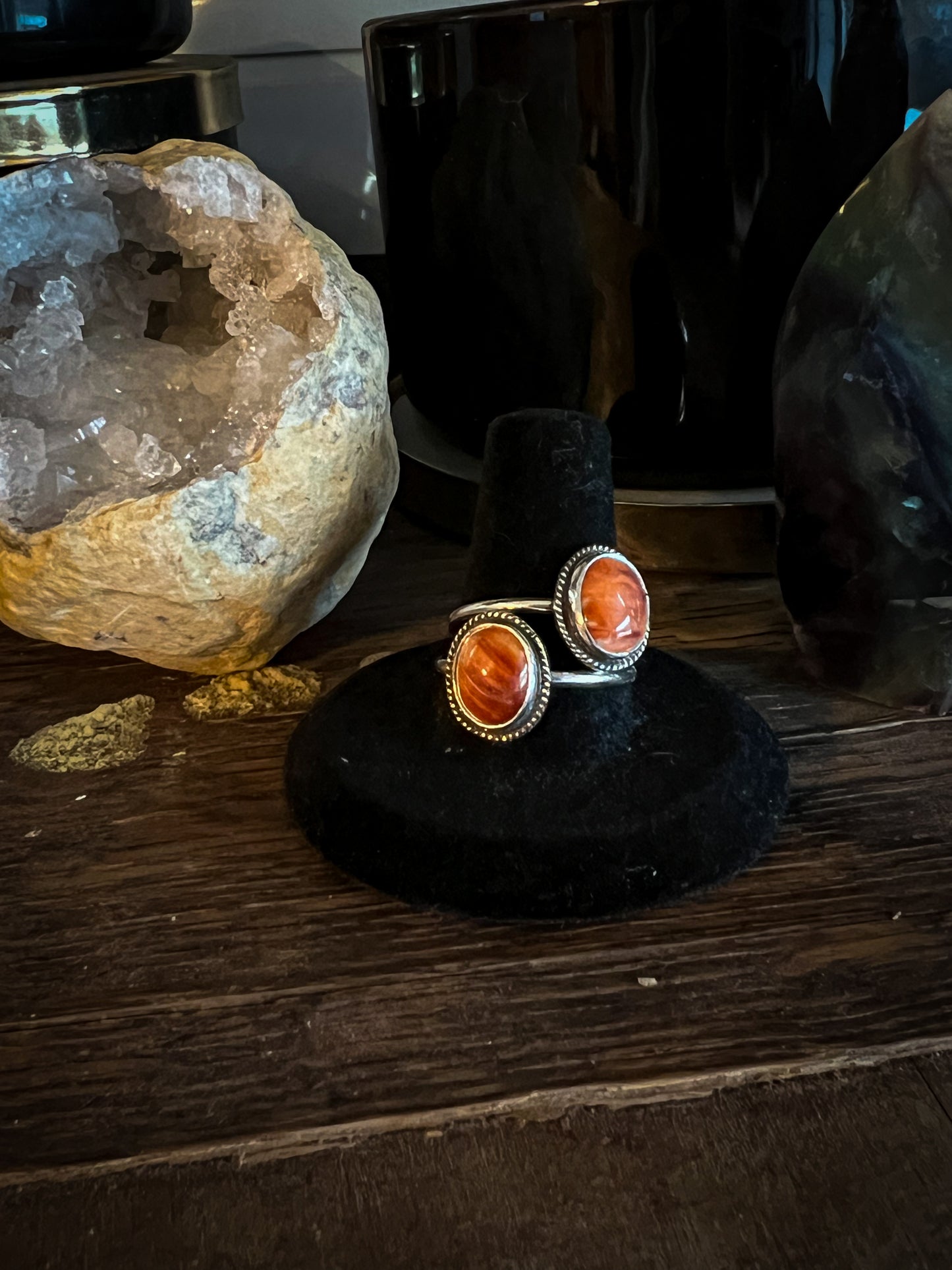 Orange Spiny Oyster Ring
