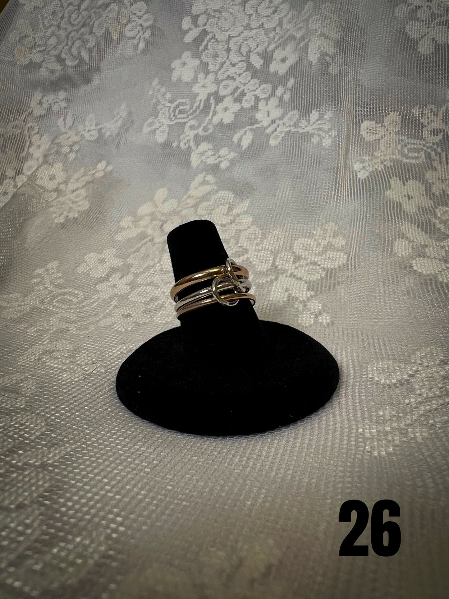 Triple stack rings