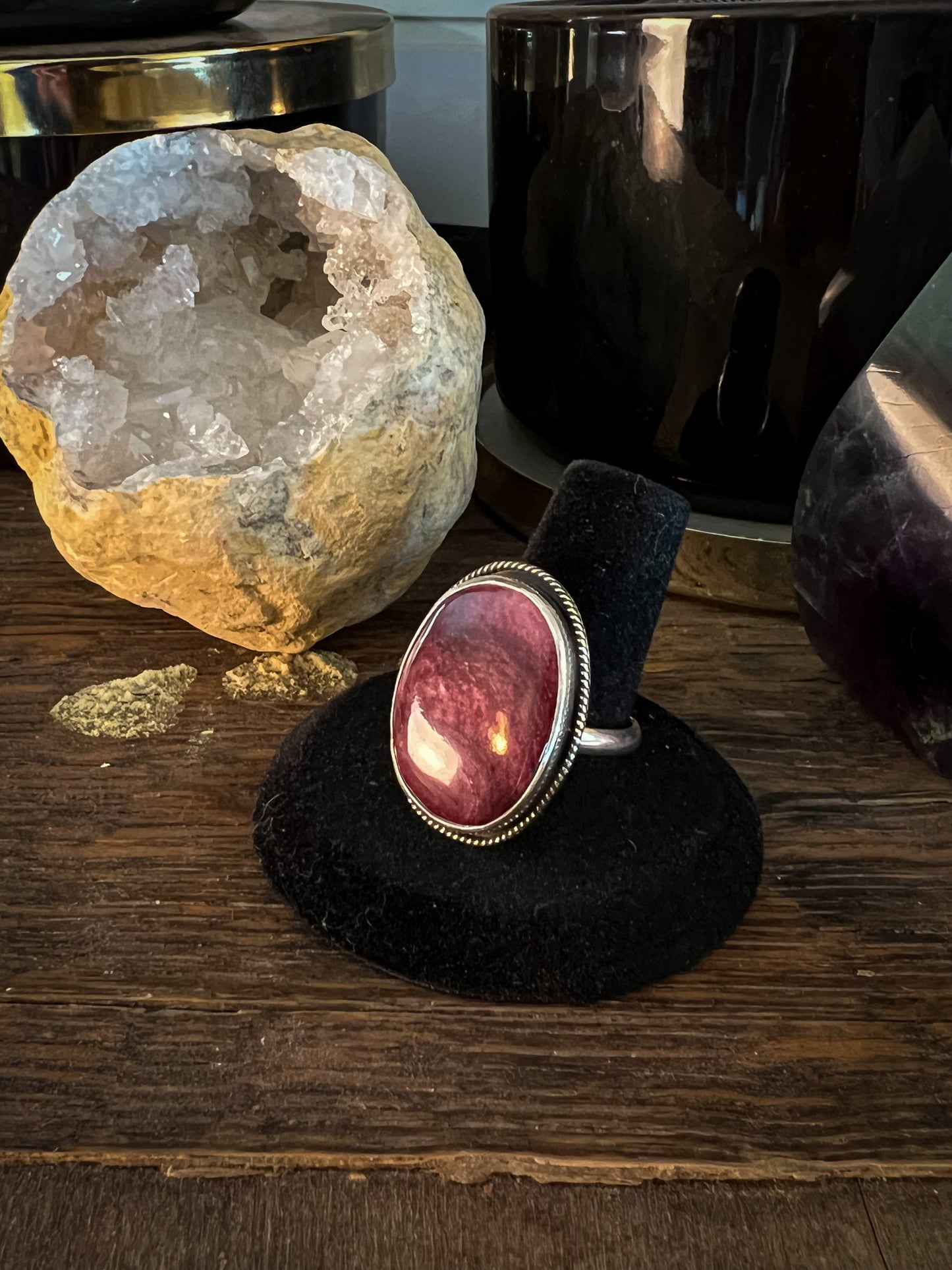 Purple Spiny Oyster ring