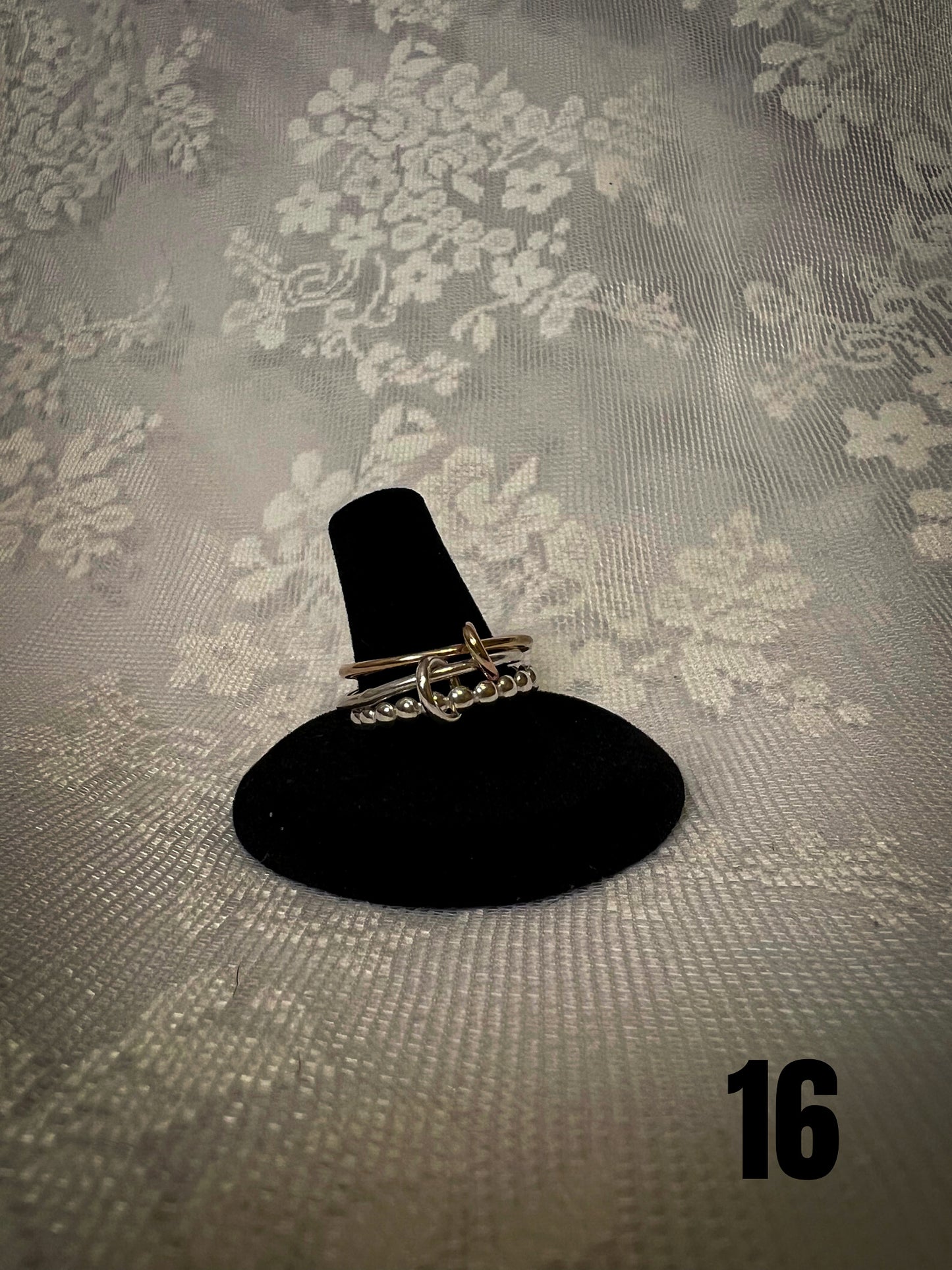 Triple stack rings