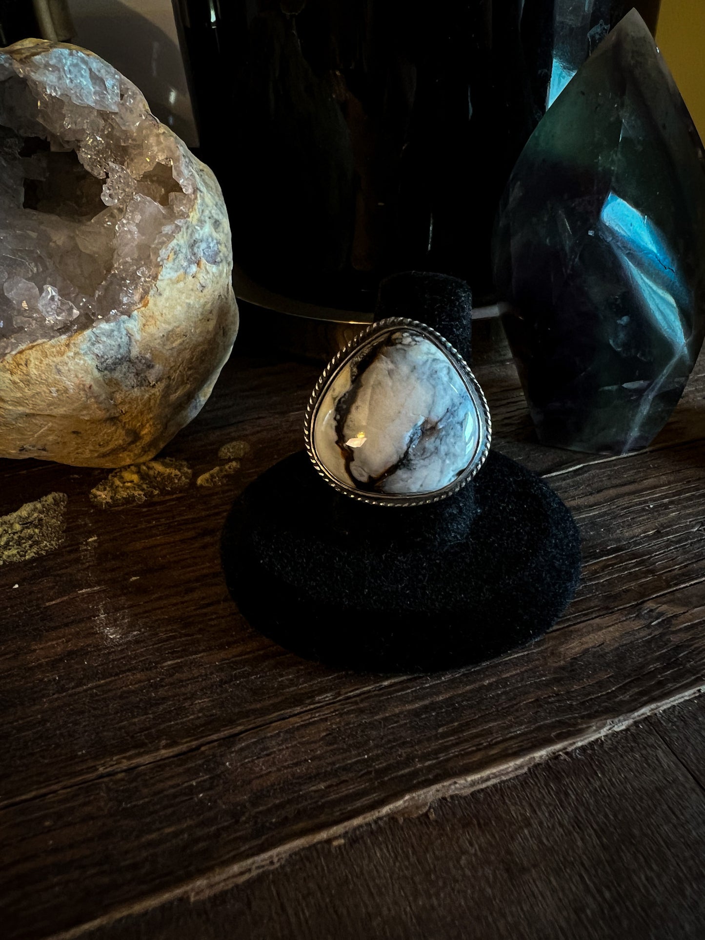 White Buffalo Ring
