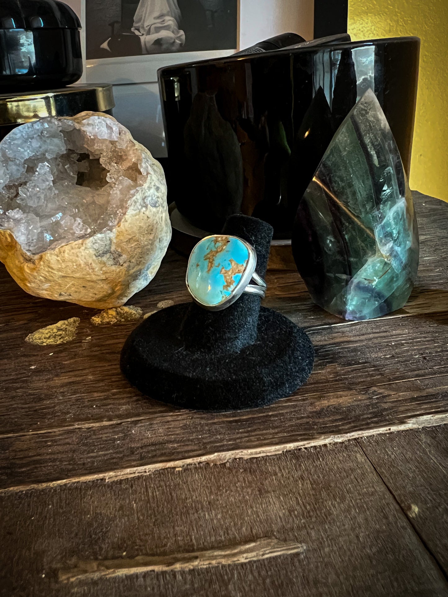 Golden Hills Turquoise Ring - Medium