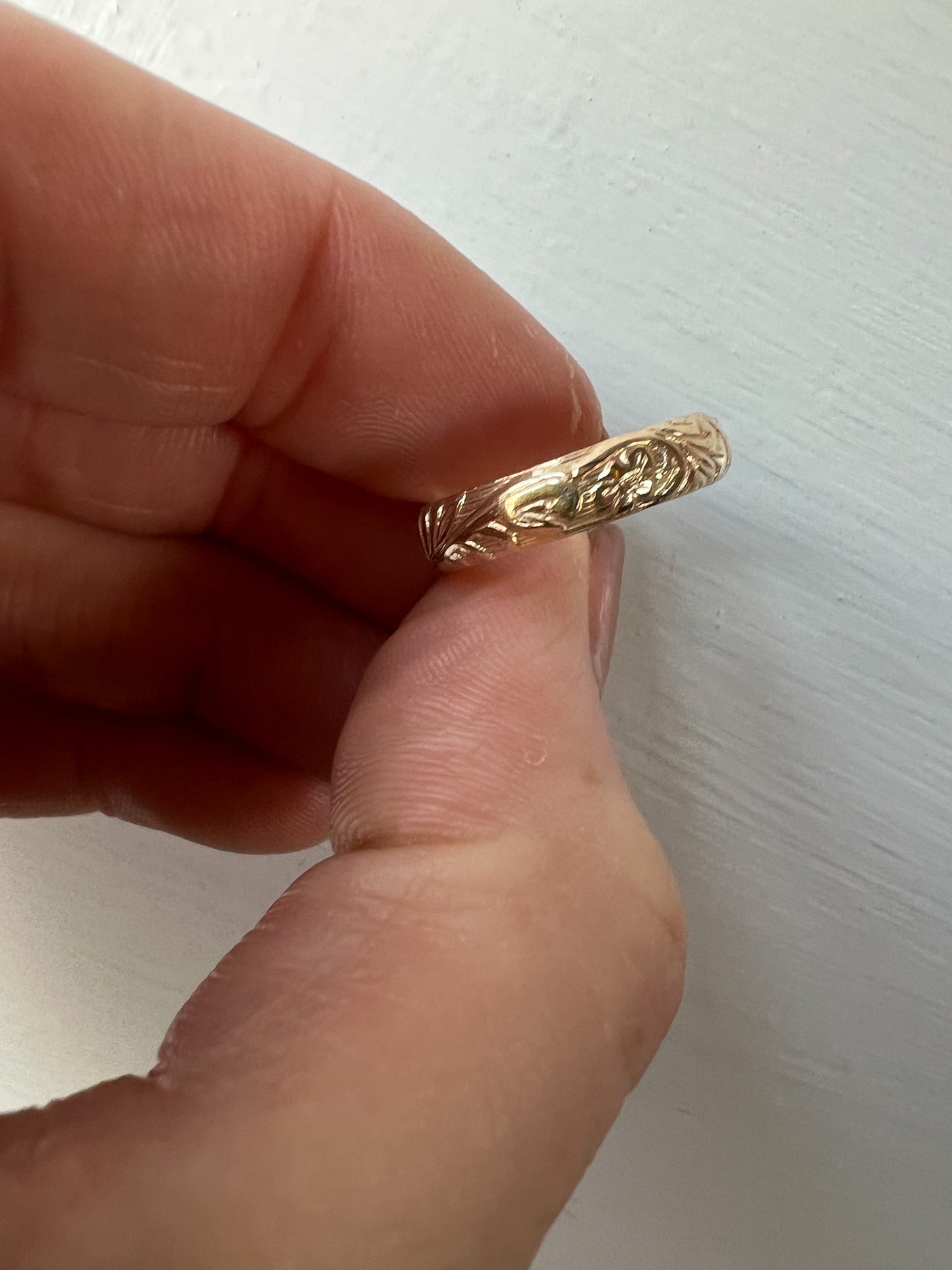 Gold Stacks _ Floral band
