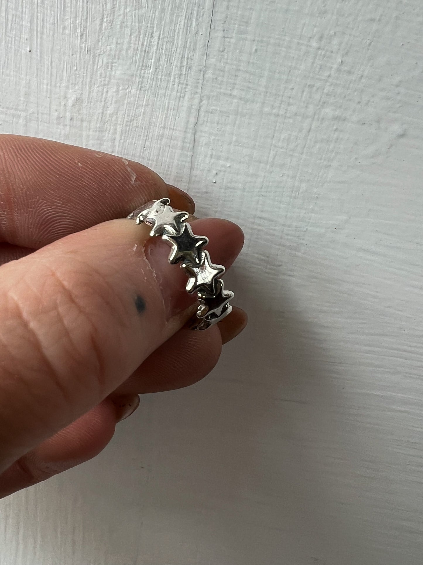 Sterling Silver stack _ Star