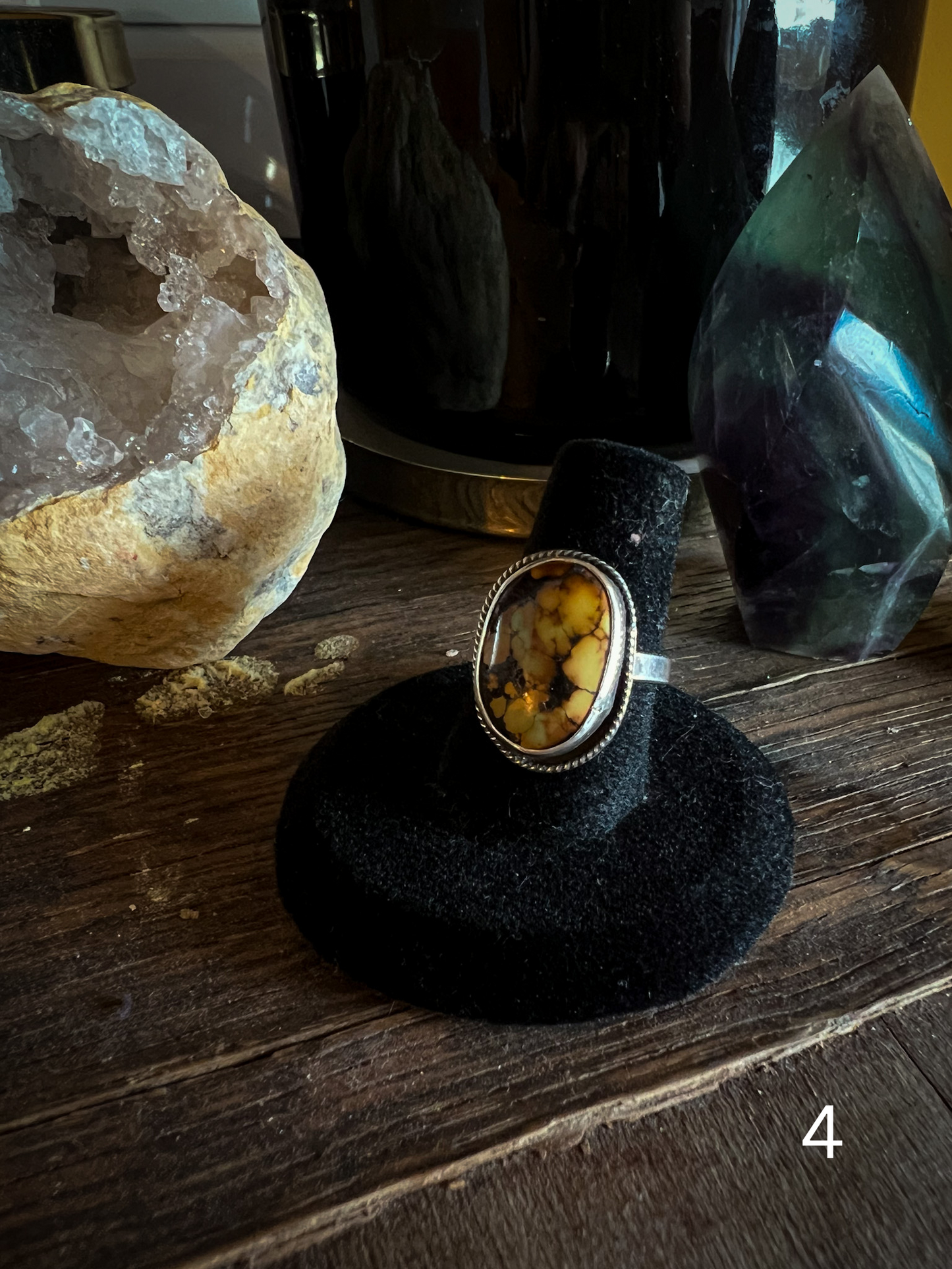 Oval - Mixed Turquoise Ring