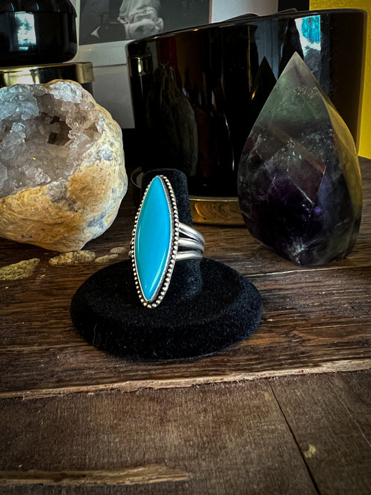 Vintage blue ring