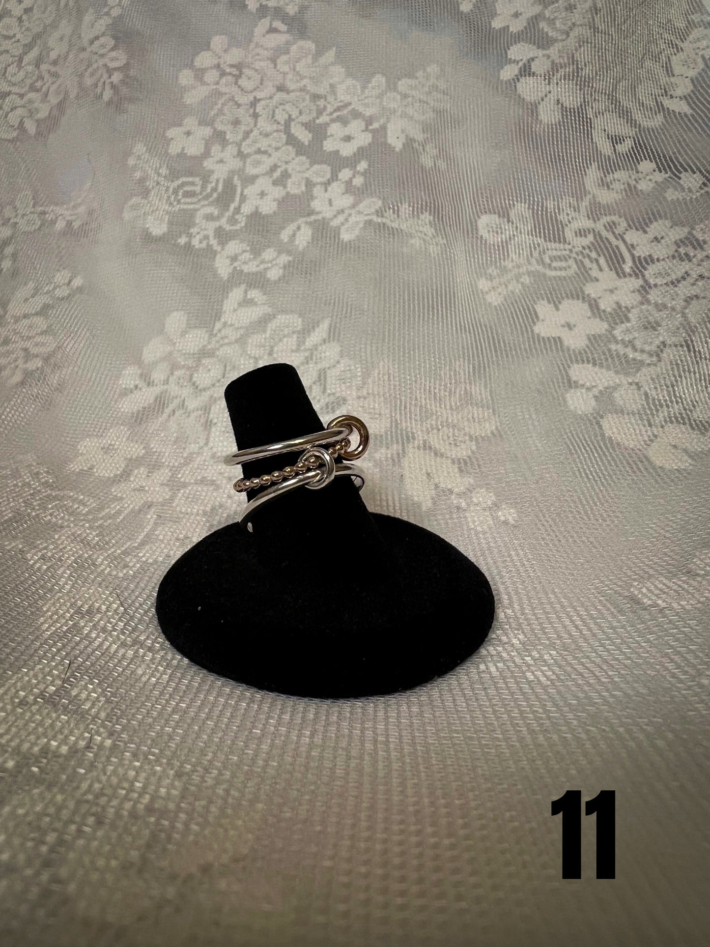 Triple stack rings
