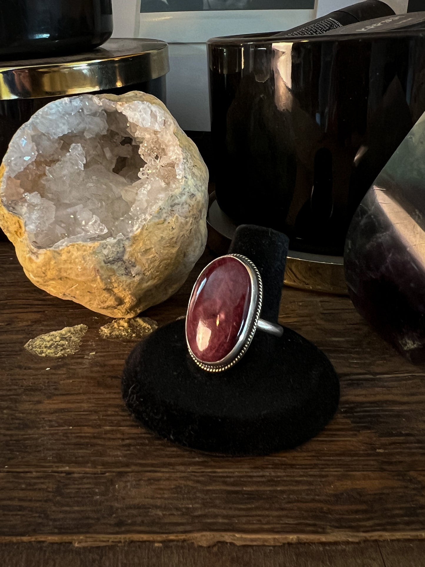 Purple Spiny Oyster ring