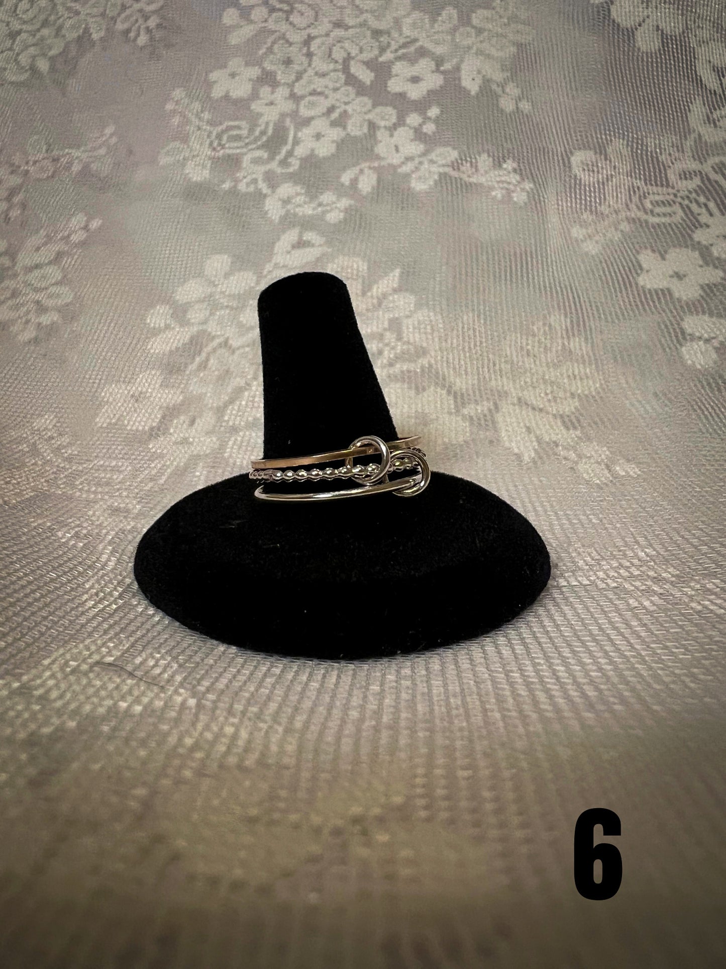 Triple stack rings