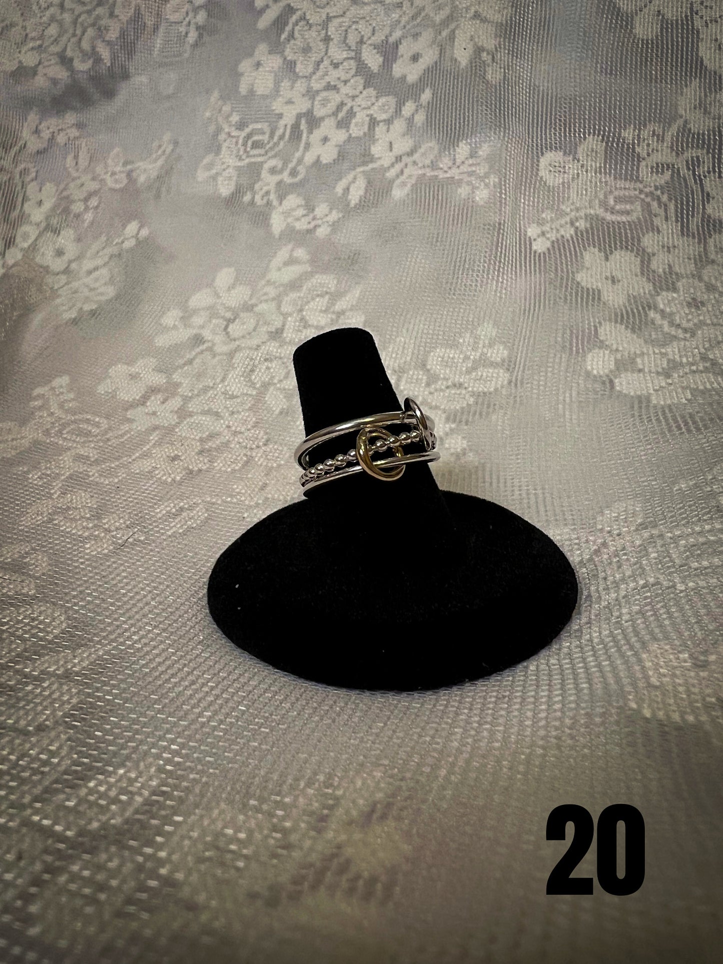 Triple stack rings