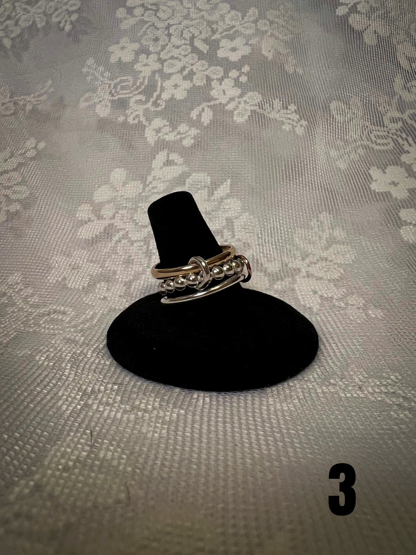 Triple stack rings