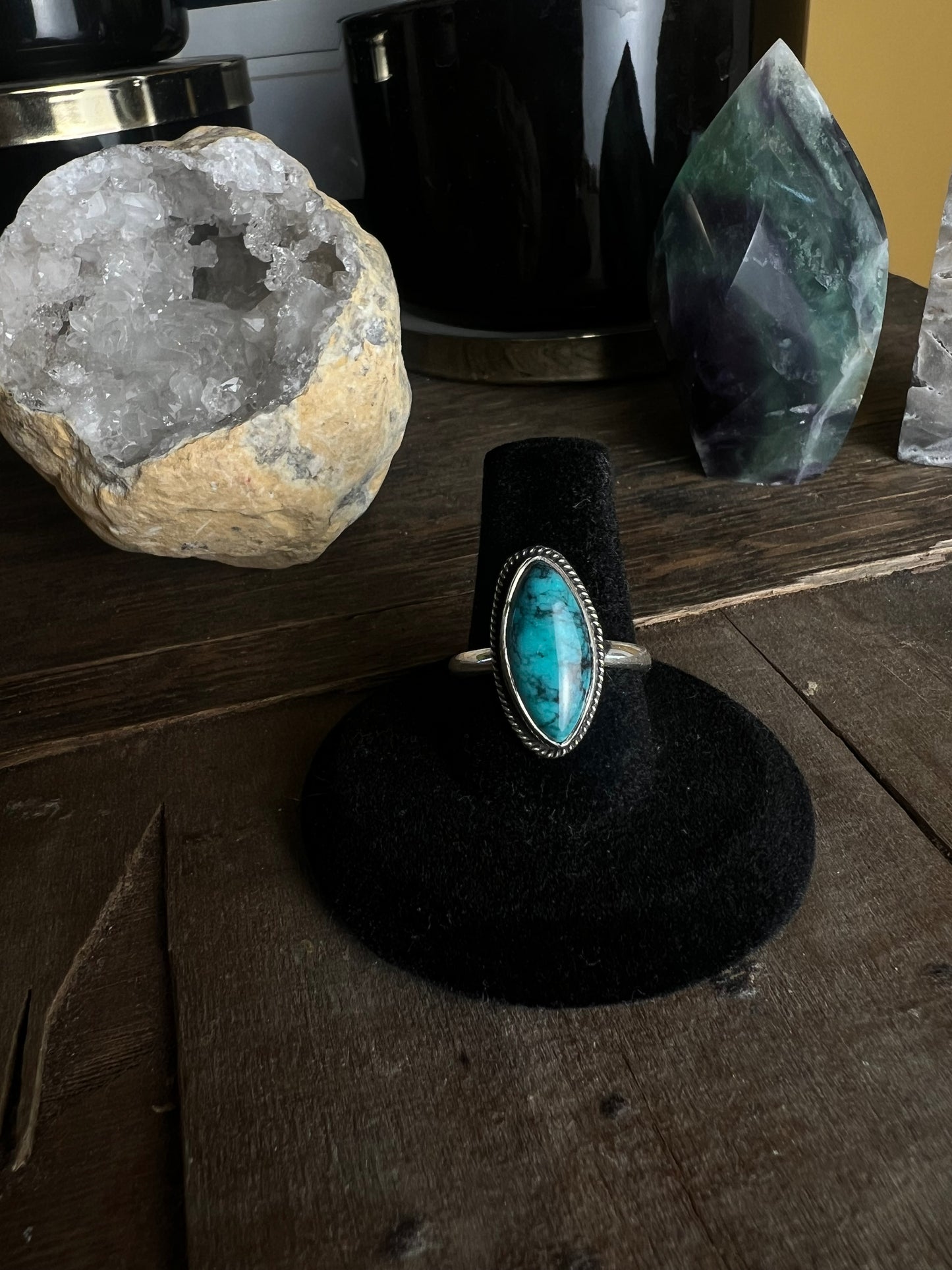 Marquise Turquoise Ring
