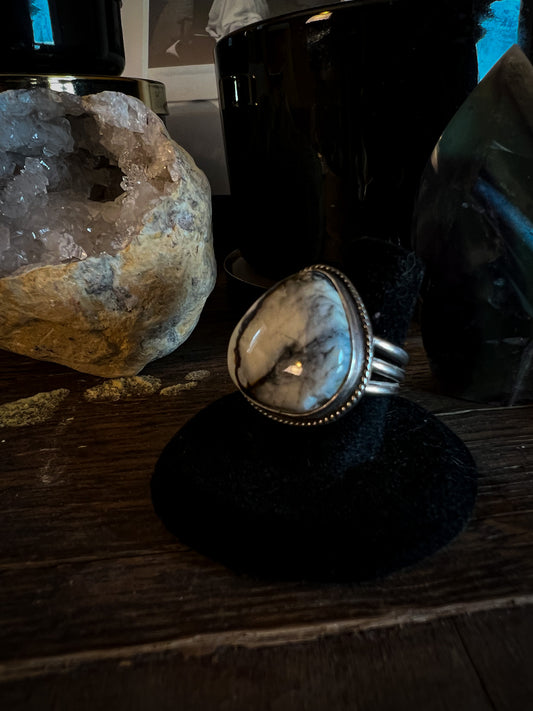 White Buffalo Ring
