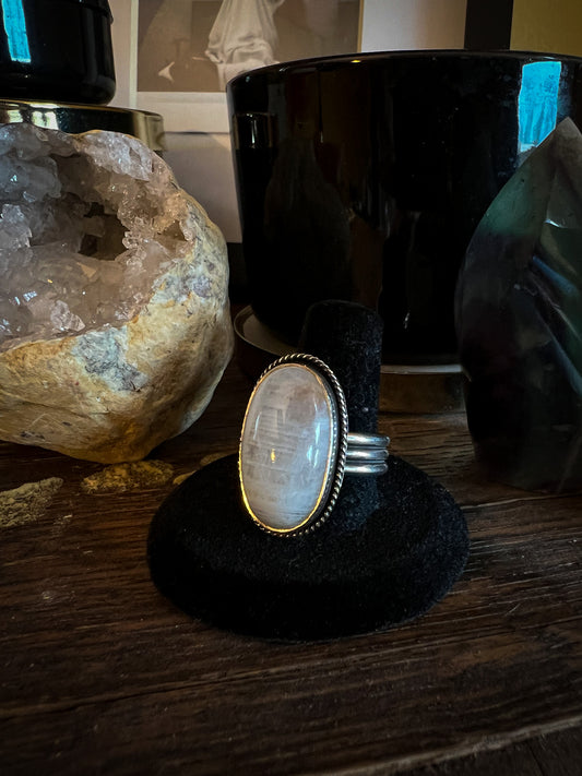 Large Moonstone Ring