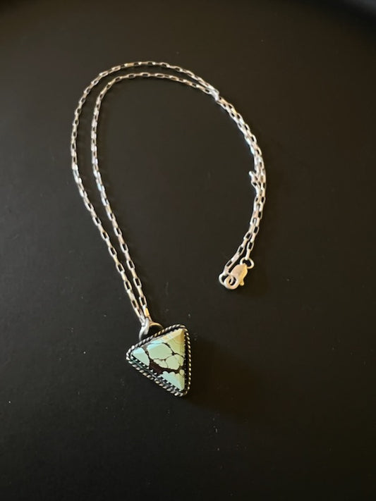 Triangle Turquoise Necklace