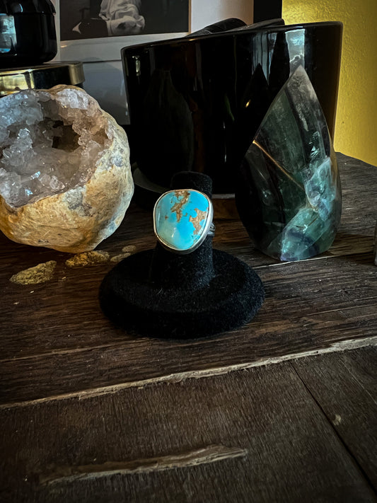 Golden Hills Turquoise Ring - Medium
