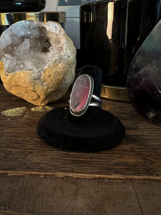Pink Cobaltoan Calcite Ring