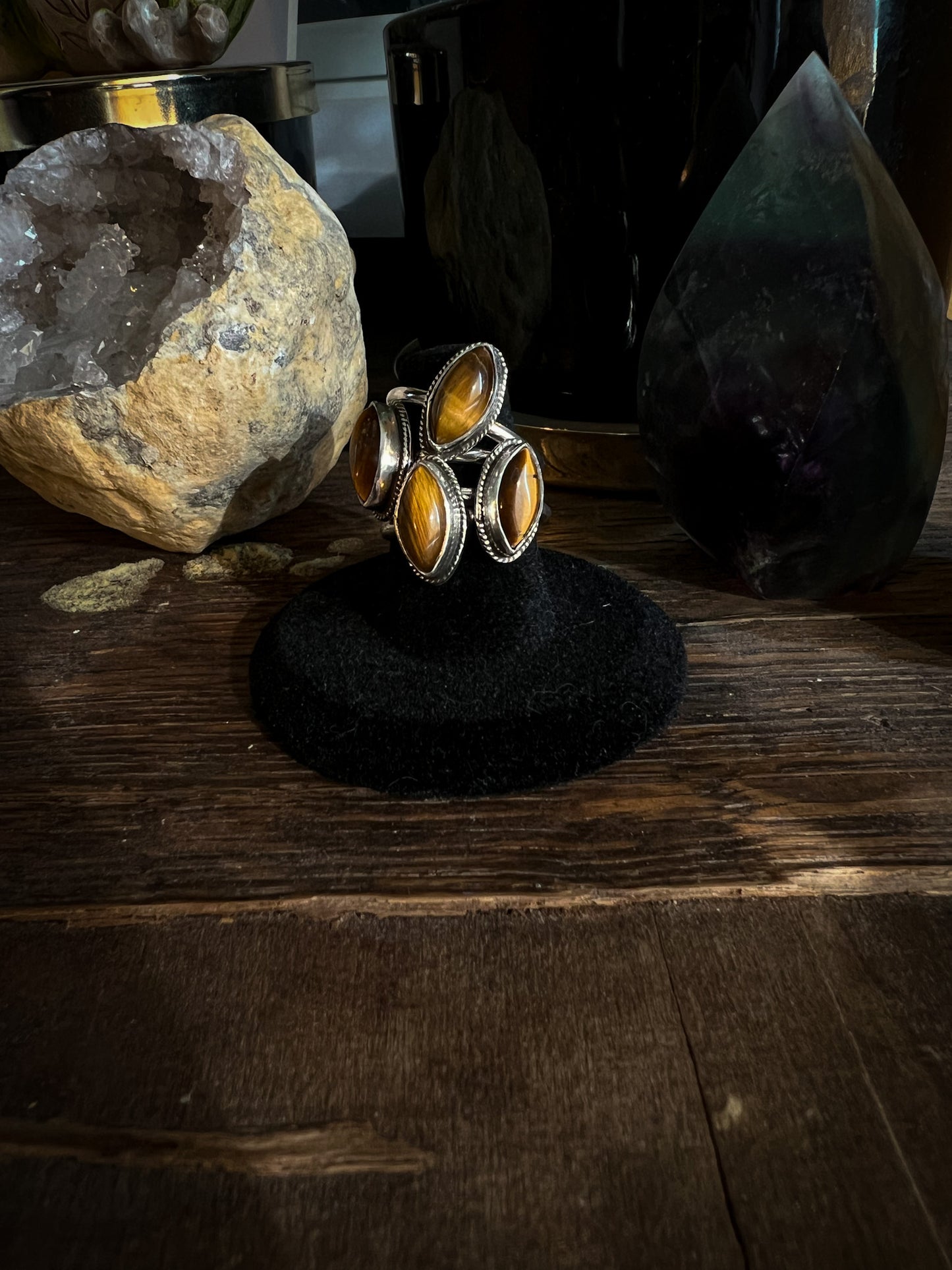 Tigers Eye Ring- 002